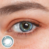 Lentile de contact colorate albastru Larimar